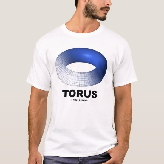 Torus (Blue Geometry) T-Shirt