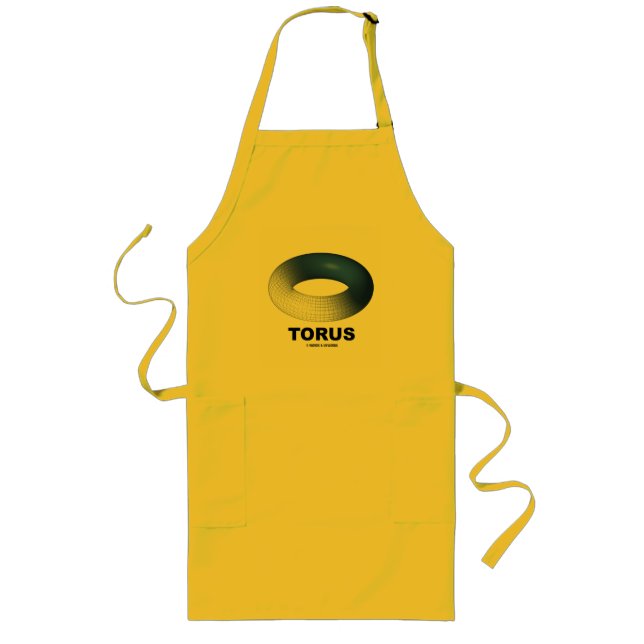 Torus (Blue Toroid Topology) Long Apron (Front)