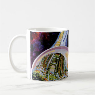 Torus Space Station Habitat Colony Artist Concept Coffee Mug