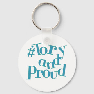 Tory and Proud Keychain