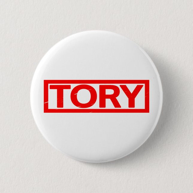 Tory Stamp Button (Front)