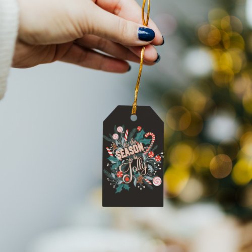 Tos the season to be jolly  gift tags