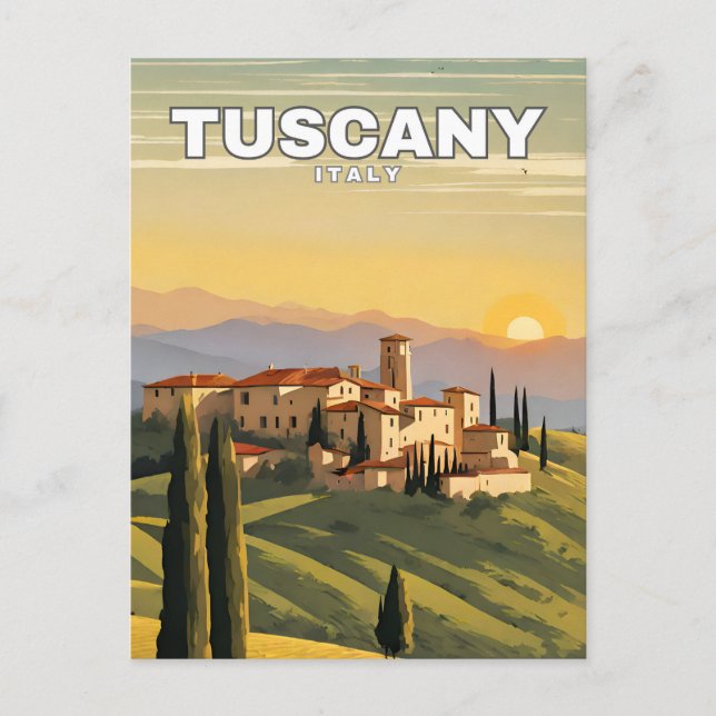 Toscana Exotic Postcard (Front)