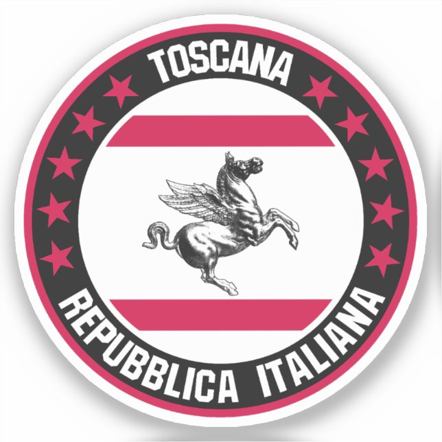 Toscana                                            sticker (Front)