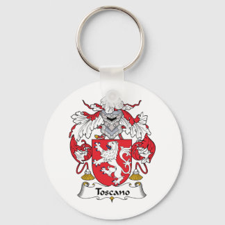 Toscano Family Crest Keychain