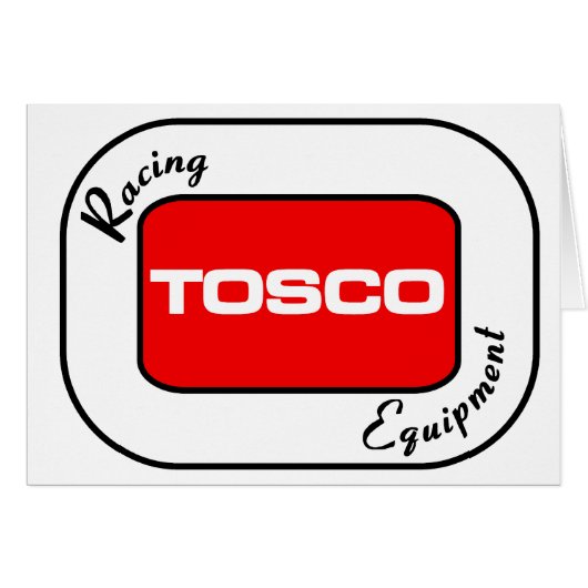 TOSCO Racing Equipment Cards (Front Horizontal)