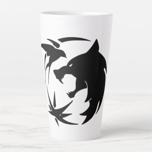 Toss a coin to witcher   latte mug