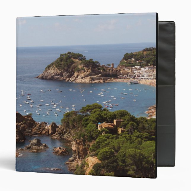 TOSSA DE MAR. Town located in the Costa Brava. Binder (Front/Inside)