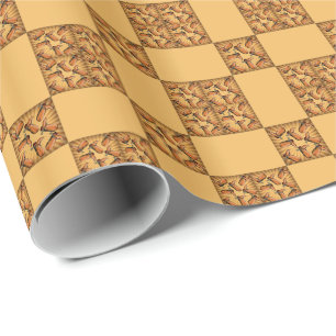 Tossed Cowboy Boots Wrapping Paper