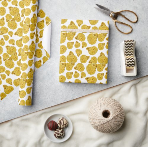 Tostones pattern wrapping paper