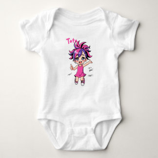 Tota Power!" – Energy Meets Cuteness Baby Bodysuit