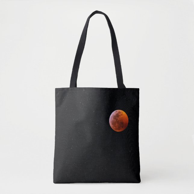 Total Blood Moon Eclipse | Big Island Hawaii Tote Bag (Front)