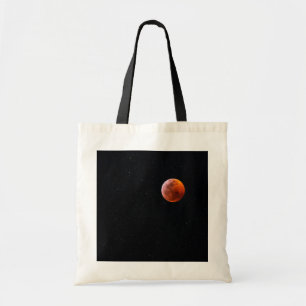 Total Blood Moon Eclipse   Big Island Hawaii Tote Bag