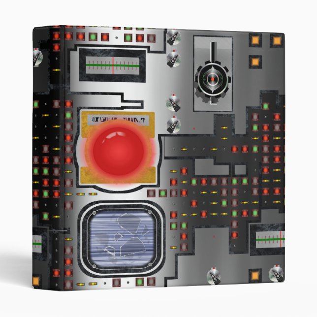 Total Control 1 3 Ring Binder (Front/Spine)