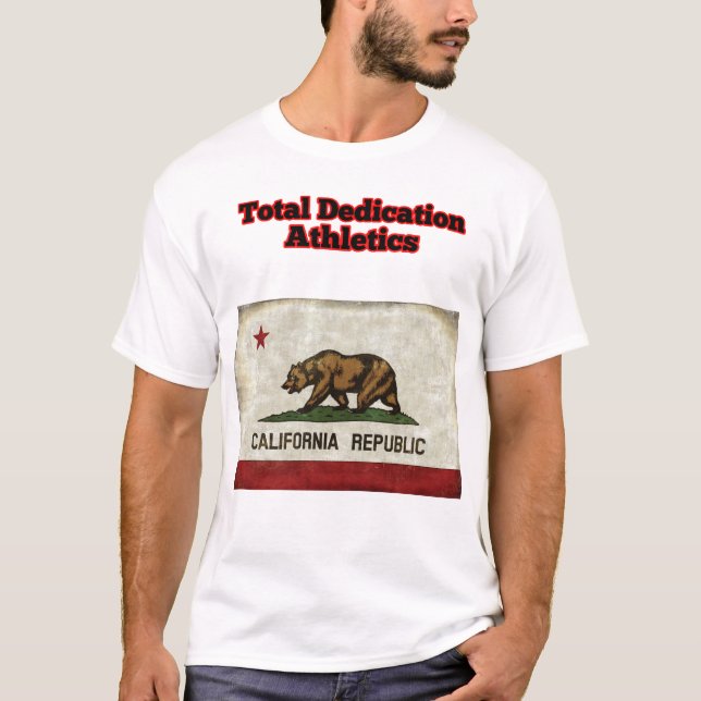 total dedication athletics tee shirt (Front)