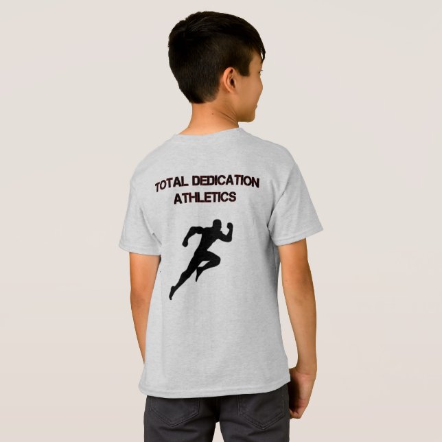 Total Dedication Athletics tee shirt (Back Full)