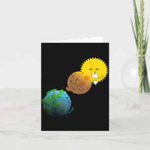 Total Eclipse April 8 Solar Card