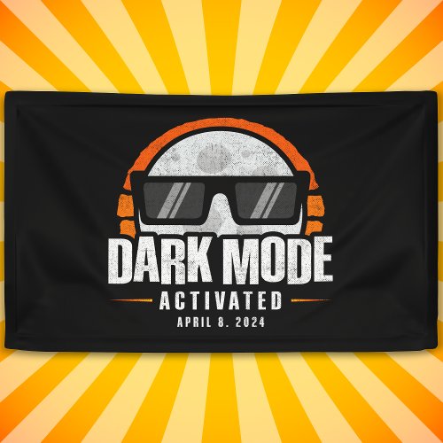 Total Eclipse Dark Mode Activated 2024 Eclipse Banner