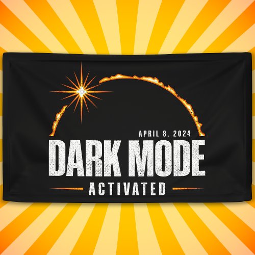 Total Eclipse Dark Mode Activated 2024 Eclipse Banner