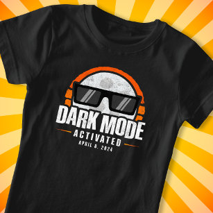 Total Eclipse Dark Mode Activated 2024 Eclipse T-Shirt