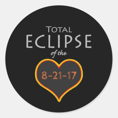 total eclipse heart sticker