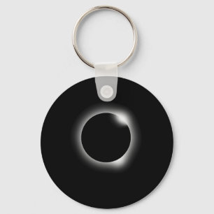 Total Eclipse Nerdy Science Lunar Solar Stem Gift Keychain