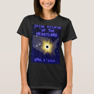 Total Eclipse Of The Heartland - Total Solar Eclip T-Shirt