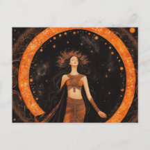 Total Eclipse of the Sun Custom POSTCARD 