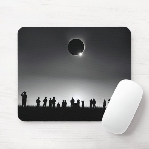 Total Eclipse of the Sun Mouse Pad