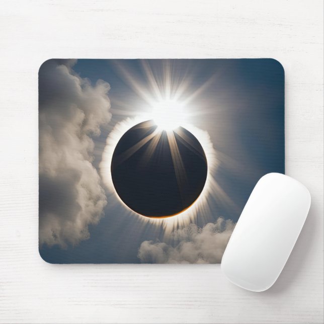 Total Eclipse of the Sun Mouse Pad (With Mouse)