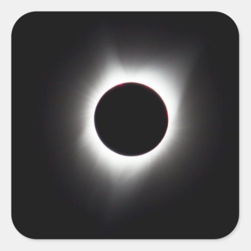 Total Eclipse Square Sticker