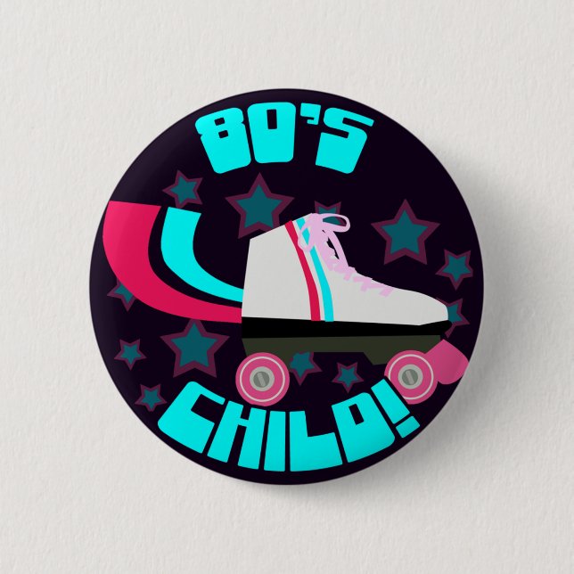 Total Eighties Child Button (Front)