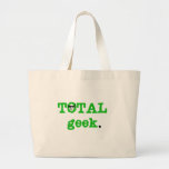 Total Geek Large Tote Bag