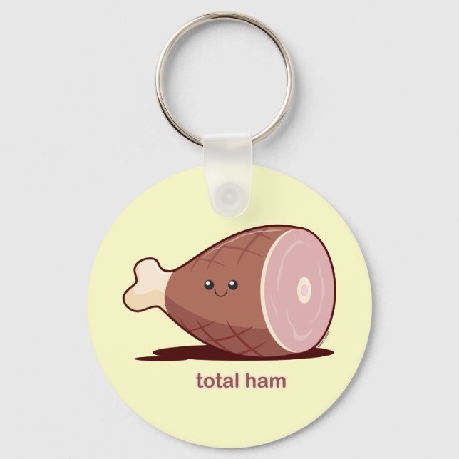 Total Ham Keychain (Front)