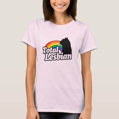 TOTAL LESBIAN CAT _png T_Shirt