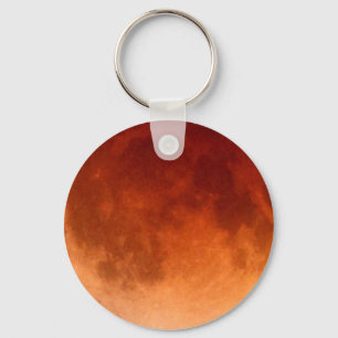 Total Lunar Eclipse Blood Moon Key Chain