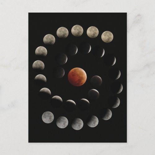 Total Lunar Eclipse Postcard