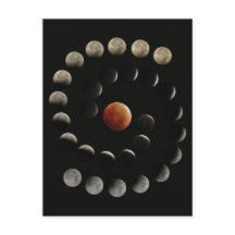Total Lunar Eclipse Postcard