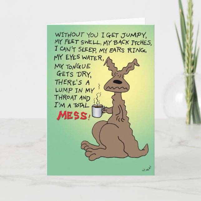 Total Mess Card (Front)