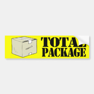 TOTAL PACKAGE -.png Bumper Sticker