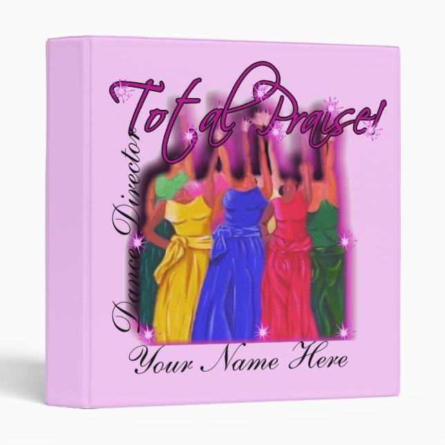 Total Praise-Binder 3 Ring Binder (Front/Spine)