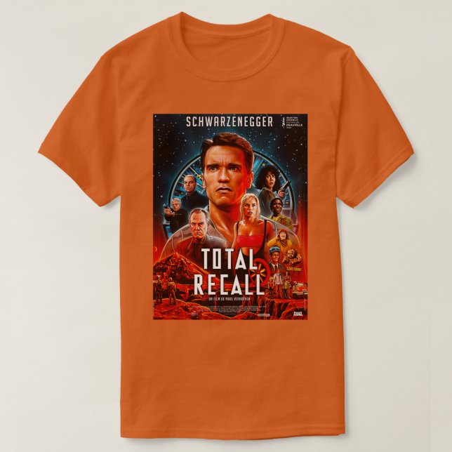 Total Recall 30th Anniversary  T-Shirt (Design Front)