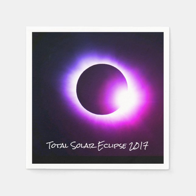 Total Solar 2017 Eclipse Napkins (Front)