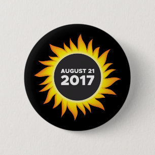 Total Solar Eclipse - 08.21.2017 Pinback Button