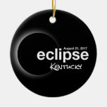 Total Solar Eclipse 2017 - Kentucky Ceramic Ornament at Zazzle