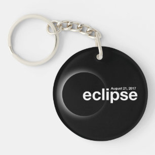Total Solar Eclipse 2017 - Keychain