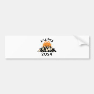 Total Solar Eclipse 2024 Bumper Sticker