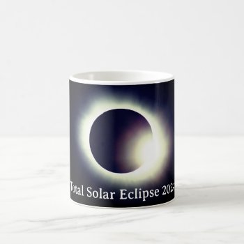 Total Solar Eclipse 2024 Coffee Mug by Omtastic at Zazzle