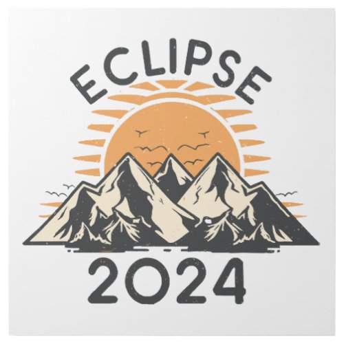 Total Solar Eclipse 2024 Gallery Wrap