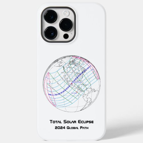 Total Solar Eclipse 2024 Global Path Case_Mate iPhone 14 Pro Max Case